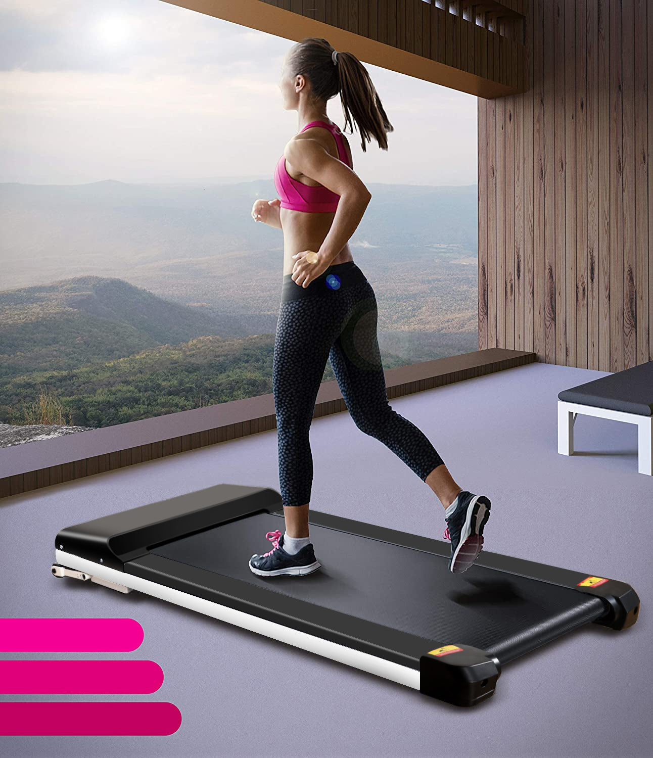 Portable Treadmill Under Desk Walking Pad Yoga Shop 2018