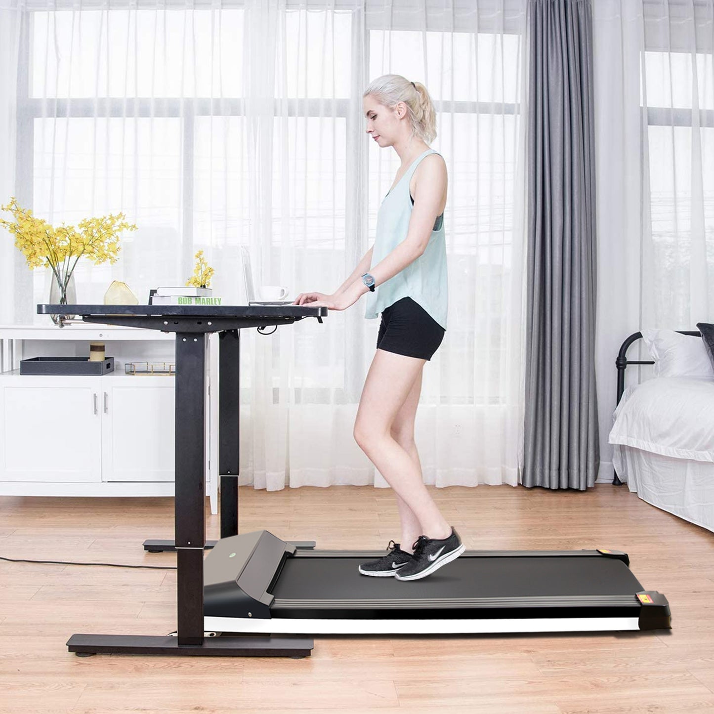 Portable Treadmill Under Desk Walking Pad Yoga Shop 2018
