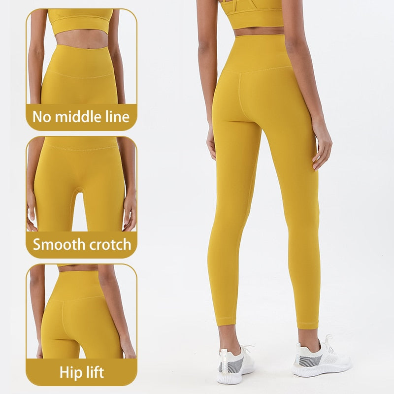 High Waist New Yoga Pants Women Leggings Yoga Shop 2018