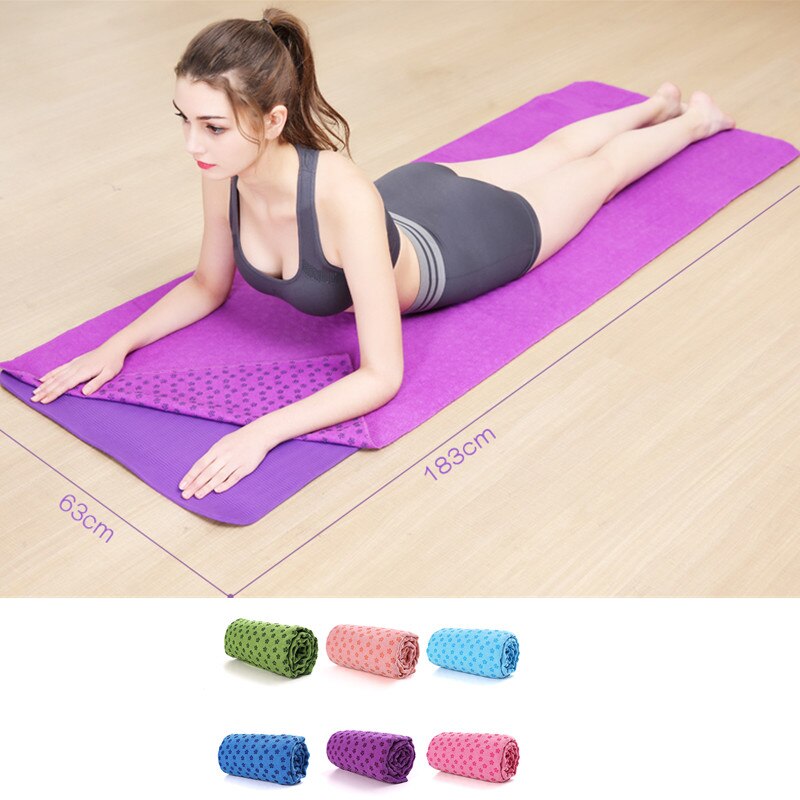 Foldable Fitness Exercise Pilates Workout Mats Towel Yoga Shop 2018