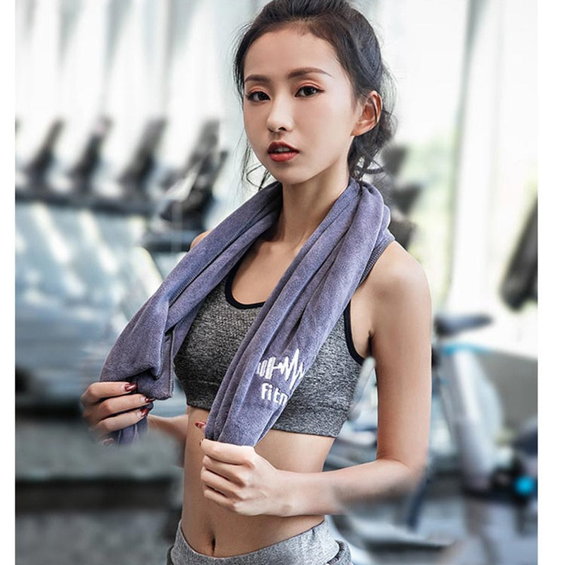 Gym Equipment Sweat Pad Towel Yoga Shop 2018