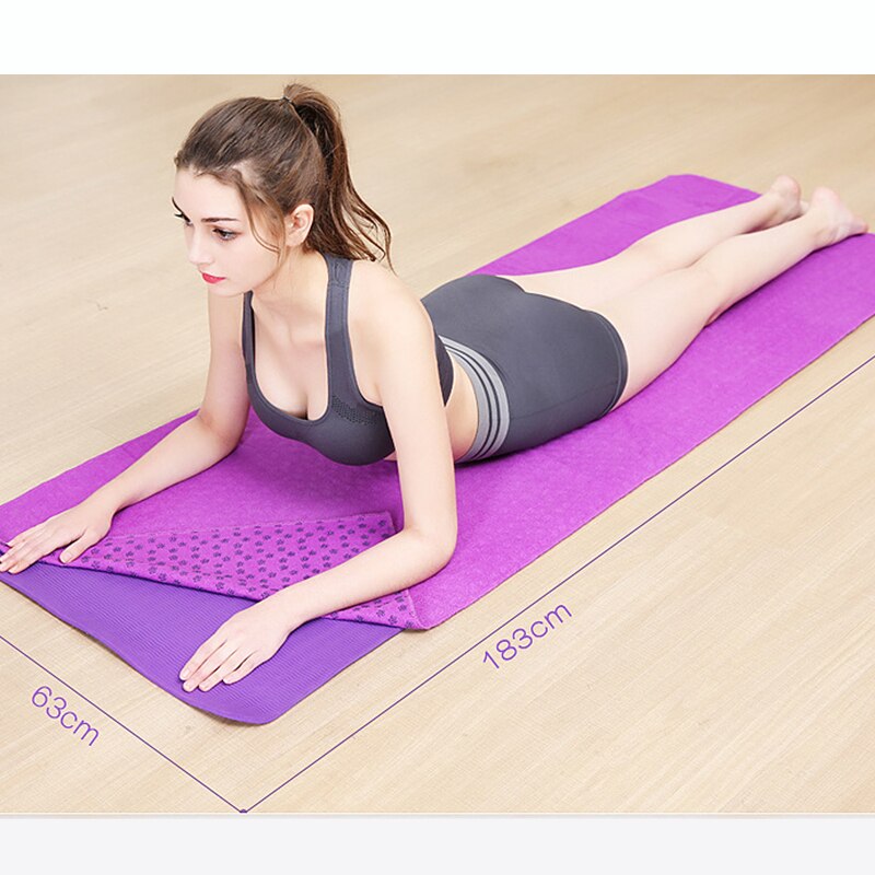 Workout Fitness Exercise Gymnastics Mat Towel Yoga Shop 2018