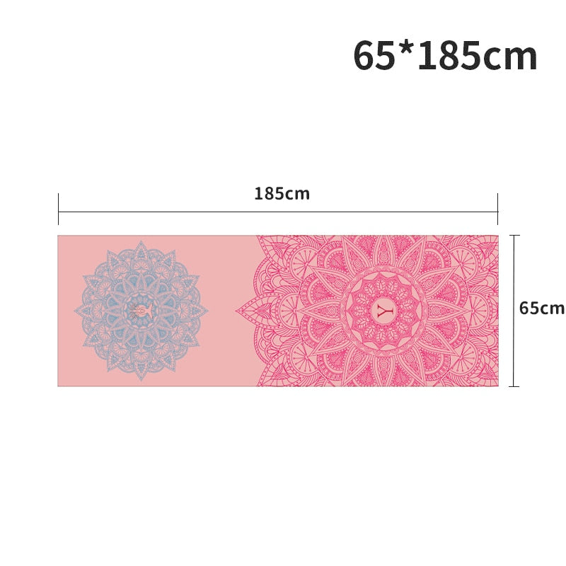 63*185cm Printed Yoga Mat Towel Yoga Shop 2018