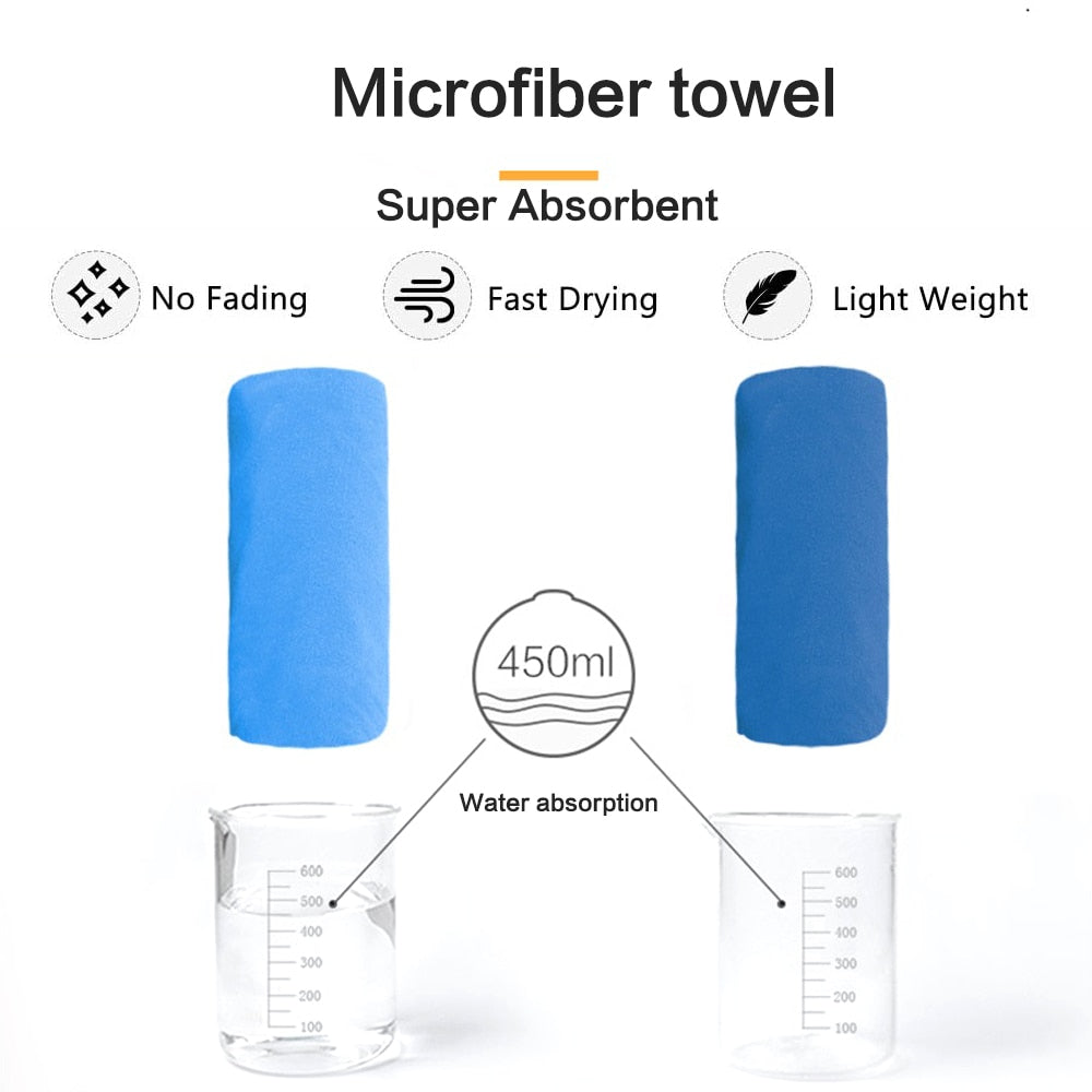 Sports Microfiber Quick Dry Pocket Towel Yoga Shop 2018