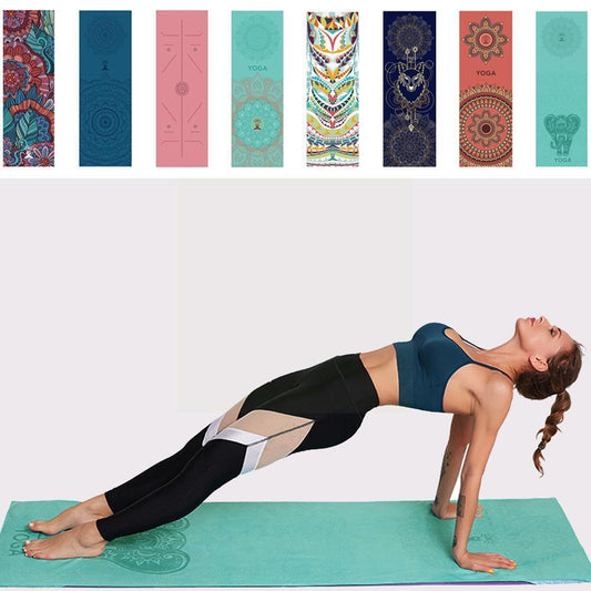 63*185cm Yoga Mat Printed Yoga Towel Yoga Shop 2018